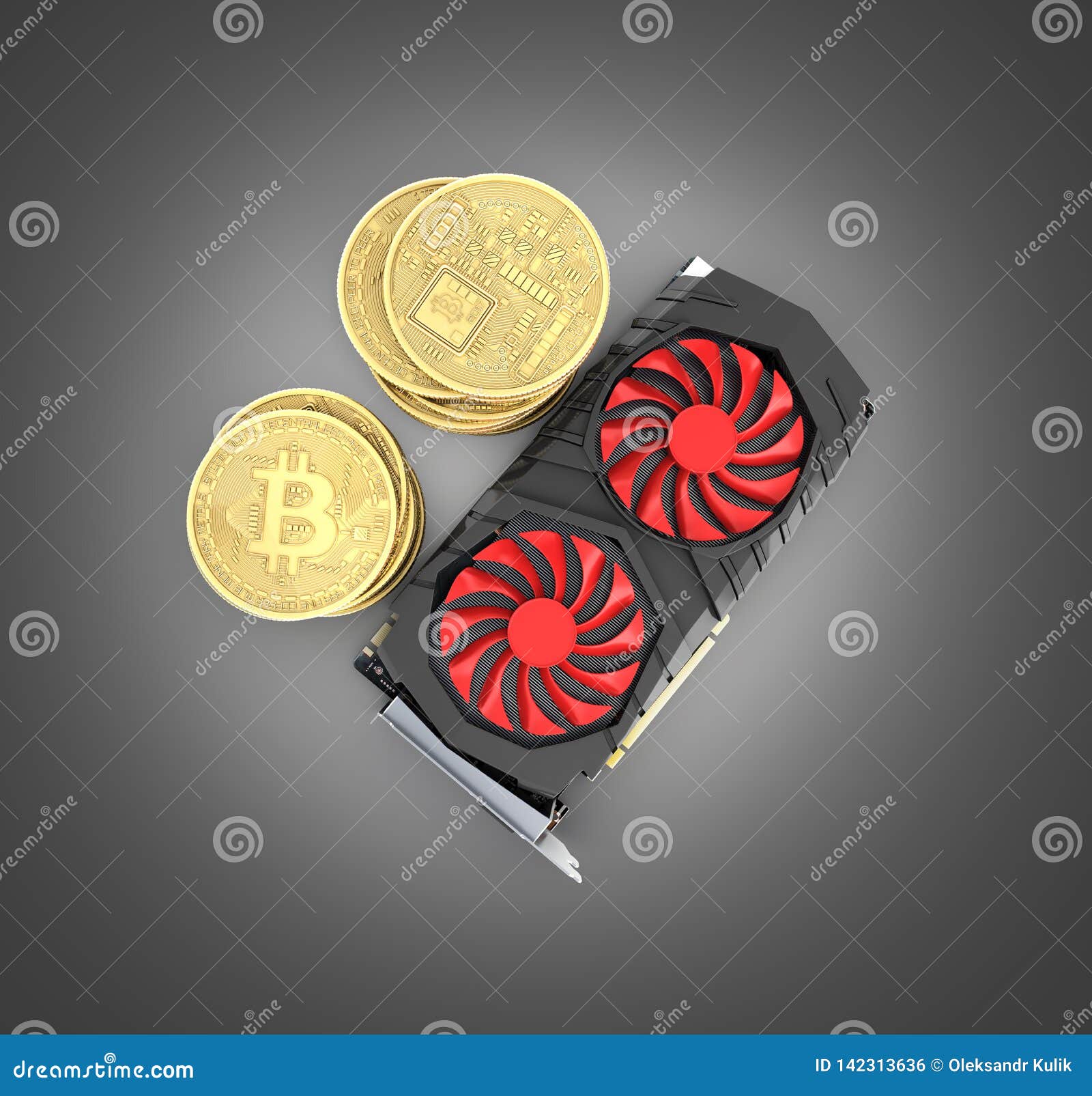 Bitcoin Mining Powerful Video Card To Mine And Earn Cryptocurrencies - 